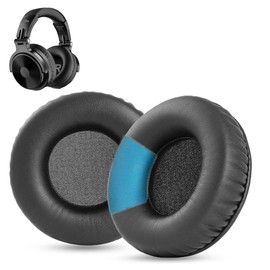 XRHTONG Studio Durable & Breathable Replacement Ear Pads for Compatible with OneOdio Wireless Pro C/Y80B Headphones - Perforated Leather & Durable Fabric with Memory Foam Ear Cushions