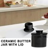 With lid French Butter Crock For Counter On Demand Spreadable