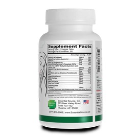 Essential Source Bonita V Vegan Hair Nails and Skin Vitamins for Women - 20 Active Ingredients Including Biotin - Stronger Nails, Healthy Skin, Hair Growth - 180 EZ-TAB Veggie Tablets