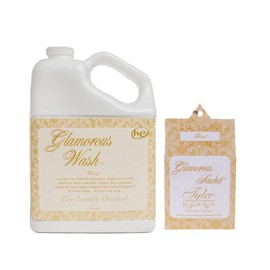 Tyler Candle Glamorous Wash Diva Laundry Detergent 128oz w/Diva Sachets Bundle (1)