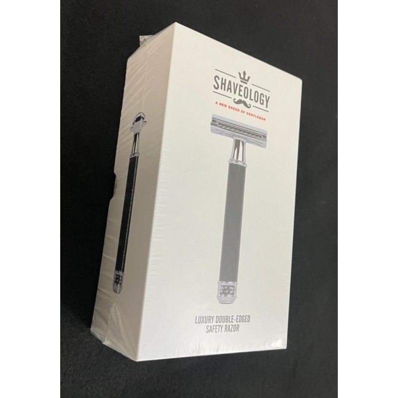 Shaveology Luxury Double Edge Safety Razor The Phantom Series New