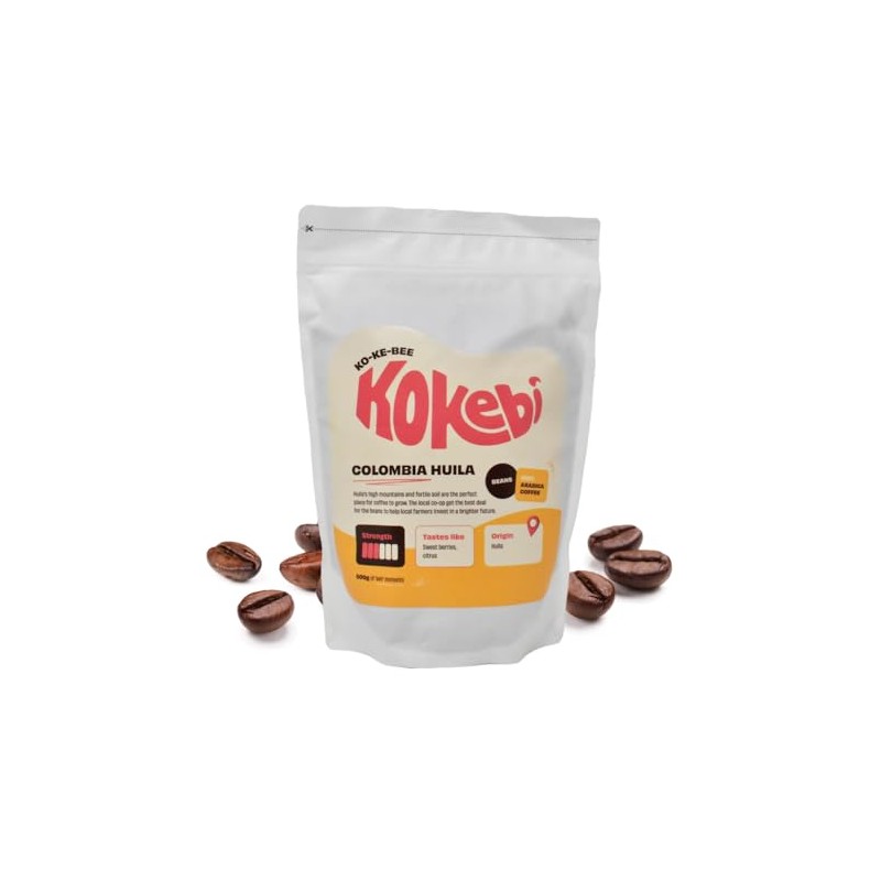 Kokebi Colombia Huila Coffee Beans 500g