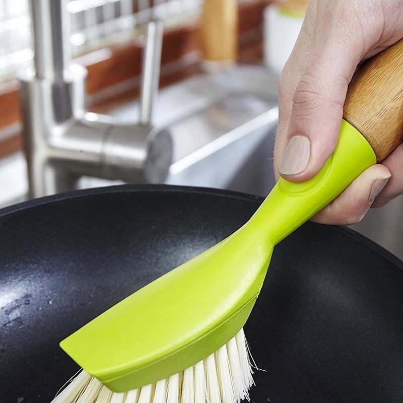 Full Circle Suds Up Soap Dispensing Dish Brush with Bamboo