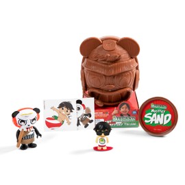 Goliath Ryan's World: Island Adventures - Mystery Tiki Egg | Discover Ryan's Island Adventure | Collectable Ryan's World Surprise Toy | for Kids Aged 3+, Brown