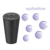 MECCANIXITY Rubber Tapered Plug 8mm to 13mm Solid Test Tubes