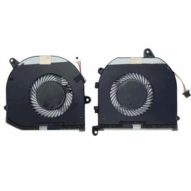 QUETTERLEE Replacement New Laptop CPU+GPU Cooling Fan for Dell XPS 15 9570 7590 XPS15-9570 Precision 5540 5530 M5530 M5540 Series DFS501105PR0T FKCH DFS501105PQ0T FJ6J 008YY9 0TK9J1 Fan