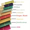 24/73/170 Bamboo Incense Sticks with Various Flavors for Home Use