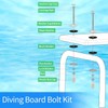 67-209-911-SS Pool Diving Board Bolts Mounting Kit - Replacement for