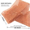 Copper Mesh Rodent Control Rodent Mesh Sturdy Pure Copper Stuff-fit