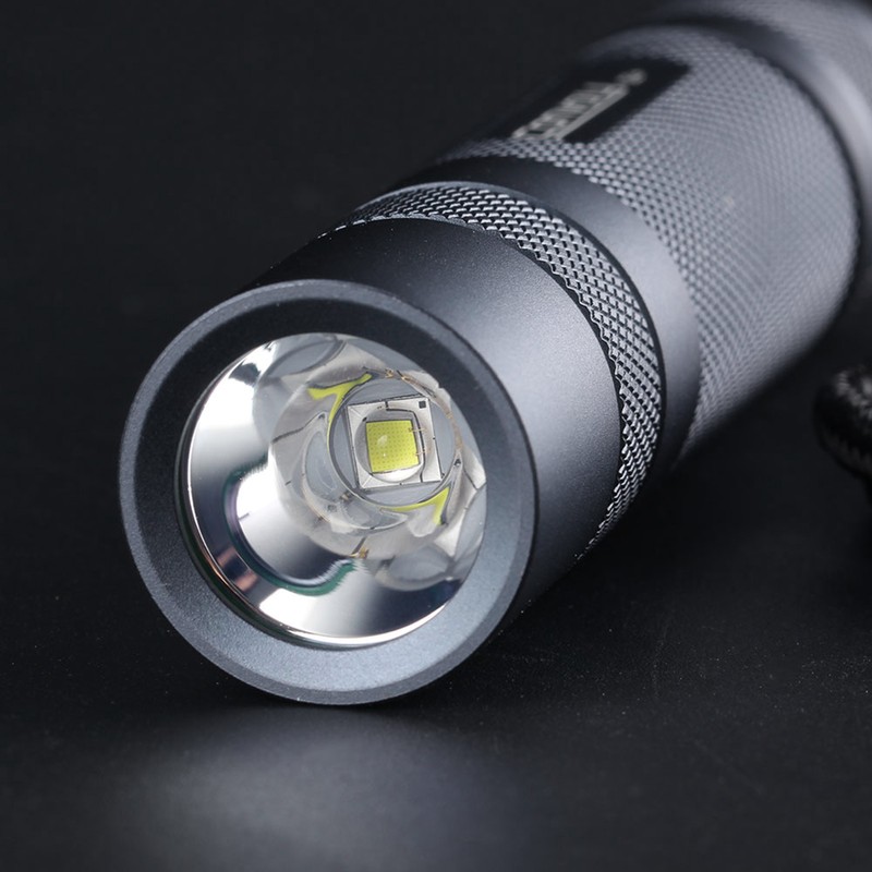 Convoy S2+ Flashlight, lithium battery LED Flashlight Handheld Torch Light