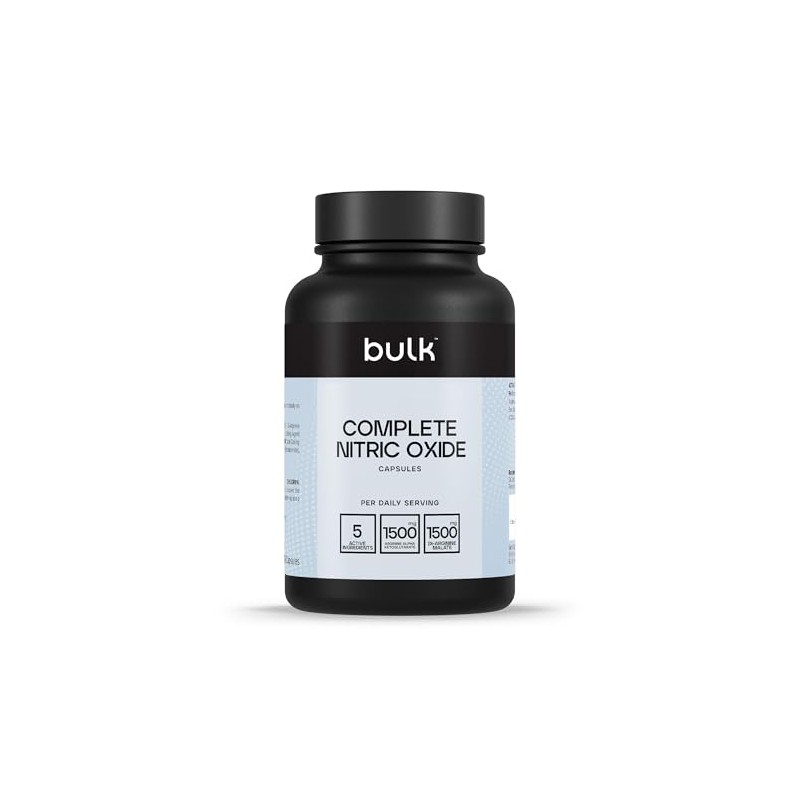 Bulk Complete Nitric Oxide Capsules, Pack of 180