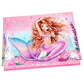 Depesche 10446 Fantasy Model Mermaid Stationery Box Pink/Multi-Coloured