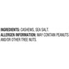 FISHER Snack Oven Roasted Never Fried Whole Cashews, 24 Oz,