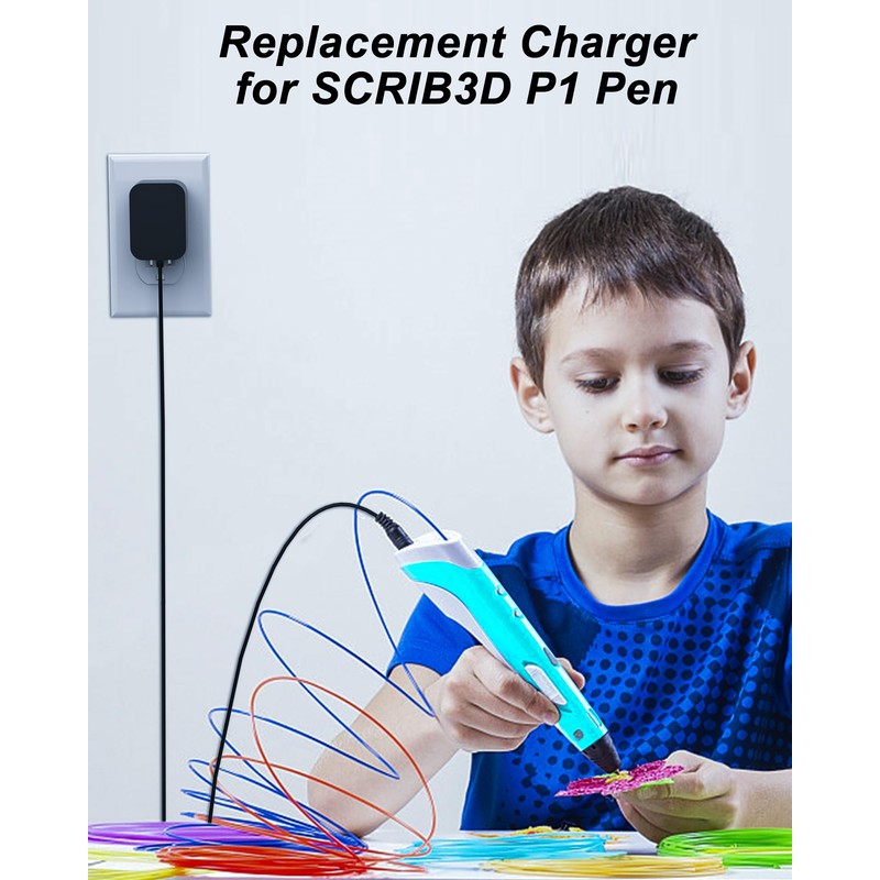 ADRICY for SCRIB3D Pen Charger Compatible with SCRIB3D P1 3D