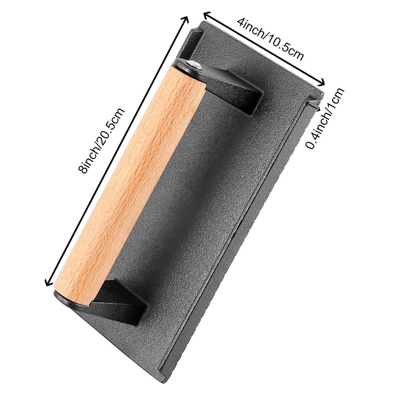 HOIGON 2 PCS 8 x 4 Inch Heavy Duty Cast