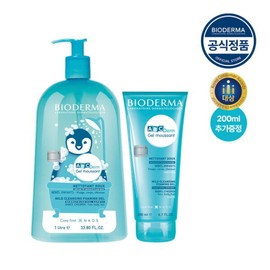 Bioderma 바이오더마 에이비씨덤 젤 무쌍 1L (+200ml 증정) 기획 Bioderma ABCDerm Gel for Delicate Skin 1L (+200ml Gift) Promotion