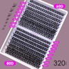 Ocean Pearl 오션 펄 래쉬 클러스터 320pcs 3D 두꺼운 키트