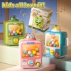 Skirfy Claw Machine for Kids,Dinosaur Mini Vending Machine, Prize Dispenser