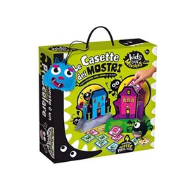 Liscianigiochi 82704 Kids Love Monsters le Casette dei Mostri Game, Multi-Coloured
