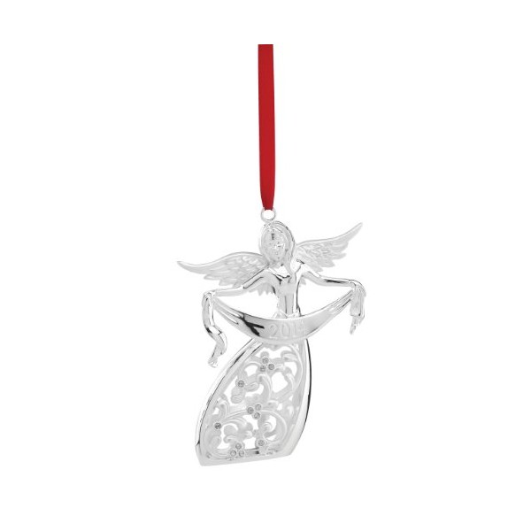 Lenox 2014 Angel Metal Ornament