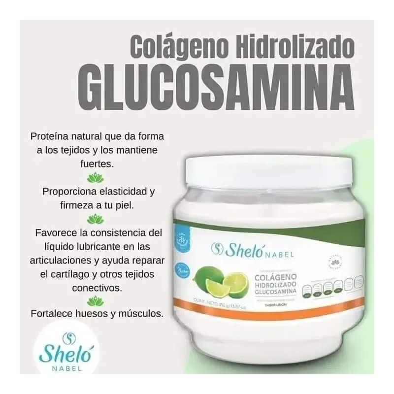 2 Colágeno Hidrolizado Glucosamina & Magnesio + Maca +regalo