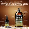 Organic Castor Oil in Glass Bottle – 16 Oz Cold