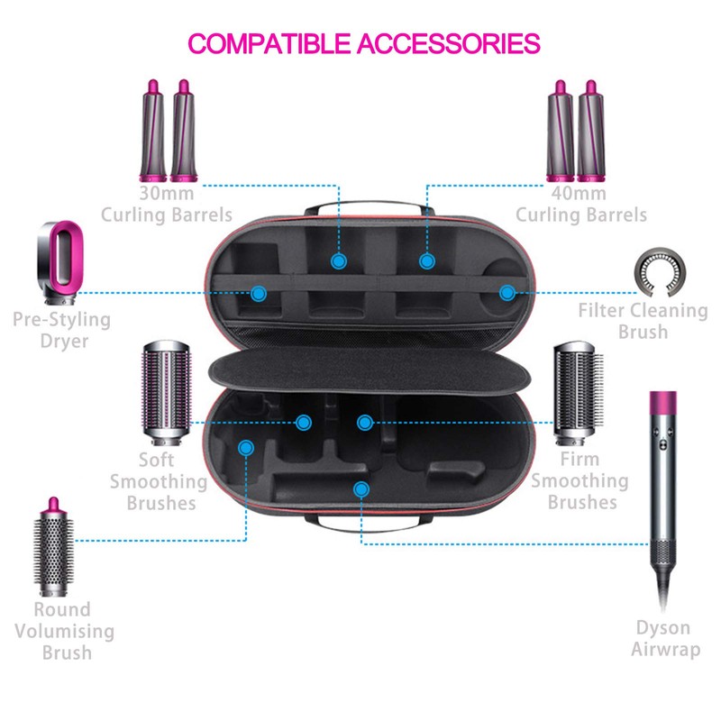 RLSOCO Hard Case for Dyson Airwrap Complete Styler and Accessories
