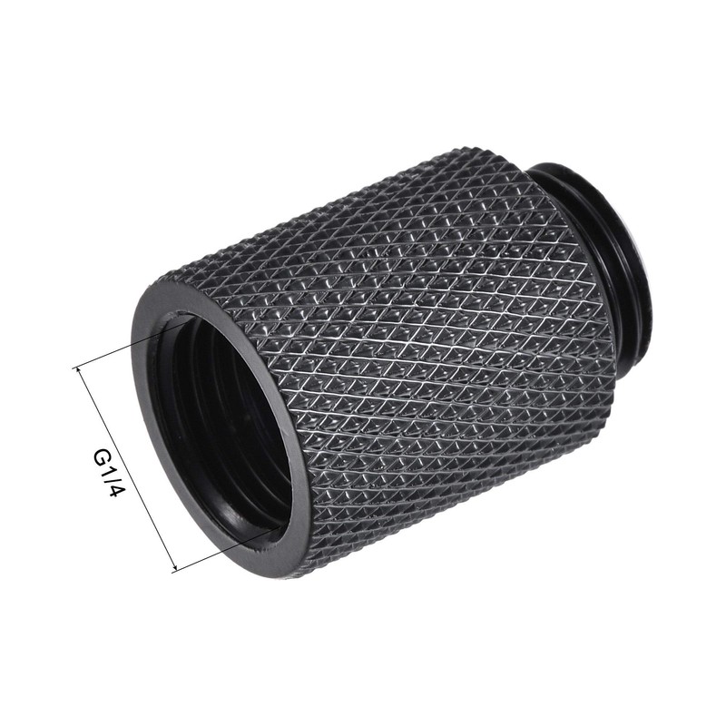 sourcing map Male to Female Extender Fitting G1/4 x 20mm