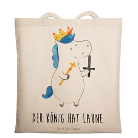 Mr. & Mrs. Panda Home Unicorn King with Sword, White