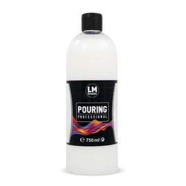 LM Pouring Professional Acrylic Base (0.75 Litres) - Transparent, Casting Paint, Acrylic Pouring, Puddle Pouring, Dirty Pouring, Casting Medium