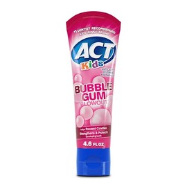 ACT Kids Bubblegum Blowout Toothpaste 4.6 ounce (Pack of 3)