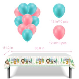 162 Pack Woodland Animals Disposable Tableware, PartyBloom Woodland Animals Supplies with Plates Cups Napkins Straws Serves 16 for Woodland Baby Shower Birthday Party Decorations