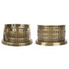 Biitfuu Metal Rome Colosseum Model, Retro Bronze Antique Architecture Handmade