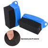 X AUTOHAUX 2pcs Car Tire Wheel Dressing Applicator Pads Sponge