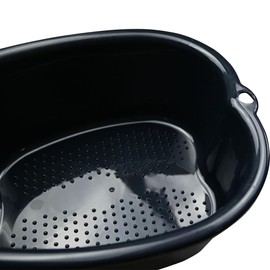 Unibos - Large Spa Foot Bath, Detox Foot Soak, Pedicure Bowl for Feet, Ankles, Toe Nails, Thick Spa Bowl Removes Dead Skin, Calluses & Massages