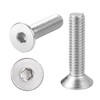 M8-1.25 x 55mm Flat Head Socket Cap Screws Stainless Steel
