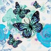 CRYSTAL ART CAK-A75: Orchids & Butterflies 30 x 30cm (Medium)