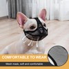 ILEPARK French Bulldog Muzzle,Won’t Cover Forehead Dog Muzzle for Short