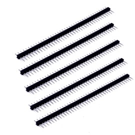 5 x Male Pin Header for Arduino Raspberry Pi and Breadboard Prototyping