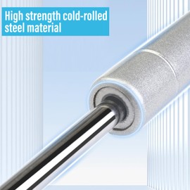 Pack of 4 gas springs 200 N, gas lift with mounting screws and is suitable for doors, DIY cabinets, kitchen cabinets, etc., the maximum load is 20 kg (length 270 mm)