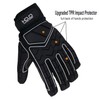 HANDLANDY Anti Vibration Gloves, SBR Padding, TPR Protector Impact Gloves,