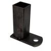 Hardware Store 1" Fence Mounting Bracket Decorative Square Steel Tube