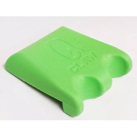 Q-Claw Portable Pool/Billiards Cue Stick Holder/Rack - 2 Place - Green