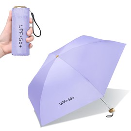 Newseego Parasol, Folding Umbrella, 100% UV Protection, UPF50+, Heat Shield, Hand Opening, Light Shade, 7.4 oz (210 g), Ultra Lightweight, Compact, UV Protection, Sun Protection, Windproof, Water