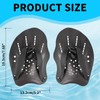 MCSDFN 2 Pcs Swim Hand Paddles, Swim Paddles with Adjustable
