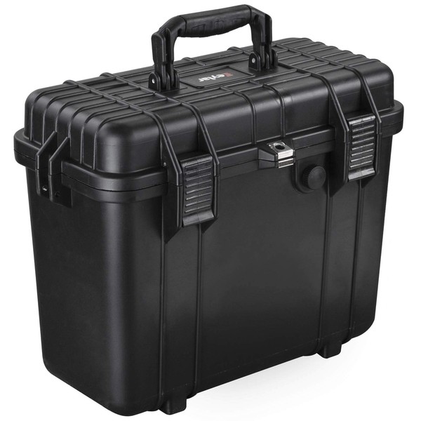 Compact Tall 16.93" Protective Gear Case Water and Shock Resistant