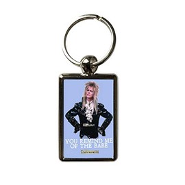 Super Universe Labyrinth - David Bowie Metal Keyring