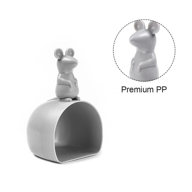 PengLAI Measuring Cups Measuring Spoons, 2 Pcs Mouse Plastic Measuring
