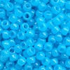 Electric Blue NIGHTGLOW Glow in The Dark Crow Beads Pony