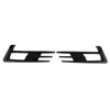 Glossy Black Front Fog Lamp Eyebrow Eyelid Cover Trim Replacement